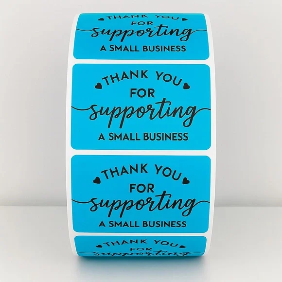 Customer Appreciation Stickers - Small Business Packaging Seals sticker label - Picture 4 of 11